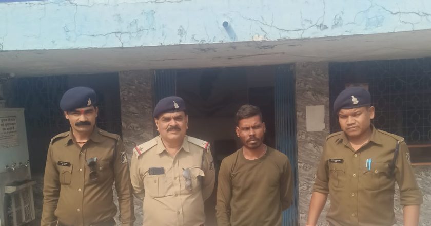 सुपेला पुलिस की कार्यवाही ,गुंडागिरी करने वाले बदमाश पर गिरी पुलिस की गाज