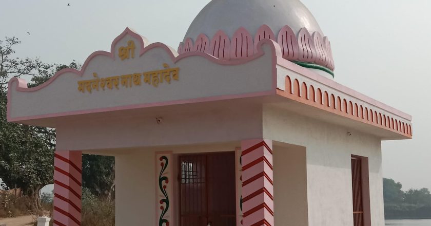 २२ जनवरी को होगी मदनपुर के नील सरोवर पार में शिवभक्तों के सहयोग से निर्मित शिवालय की प्राण प्रतिष्ठा