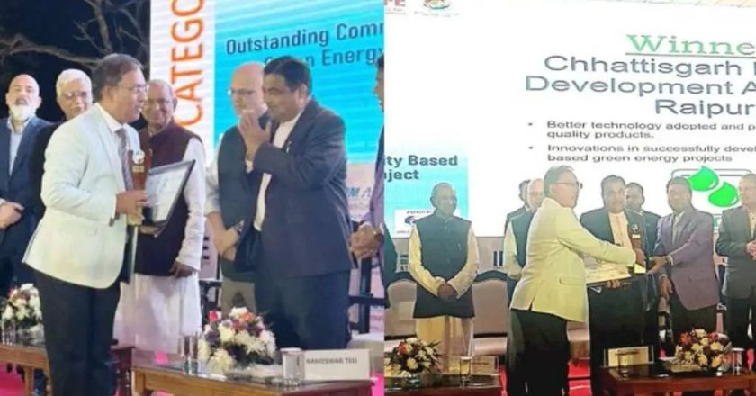 Chhattisgarh को मिला ‘इंडिया ग्रीन एनर्जी 2024’ का अवॉर्ड, CM विष्णुदेव साय बोले- CBDA को बहुत-बहुत बधाई