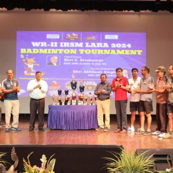 एनटीपीसी लारा में आयोजित पश्चिमी क्षेत्र-II बैडमिंटन टूर्नामेंट का आयोजन