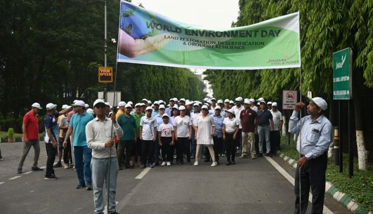 Jsp World Environment Day : जेएसपी में उत्साह के साथ मनाया विश्व पर्यावरण दिवस