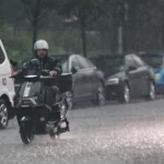 चीन में गेमी तूफान के कारण भारी बारिश, 27 हजार लोगों को किया गया शिफ्ट