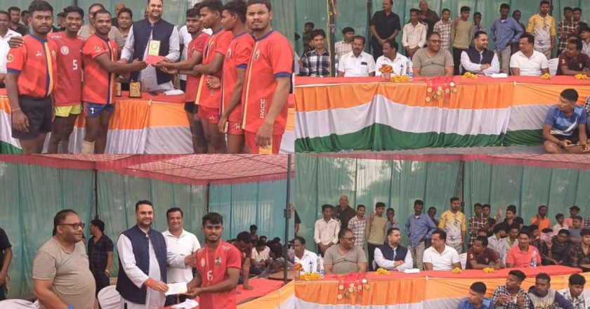 खरसिया ब्लॉक के ग्राम सोण्डका में कबड्डी प्रतियोगिता का आयोजन, विधायक उमेश पटेल ने की शिरकत