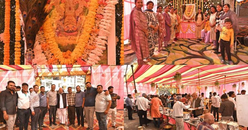 भक्तिभाव भरे कीर्तन व भंडारे के साथ श्याममय रहा नए साल का प्रथम दिन