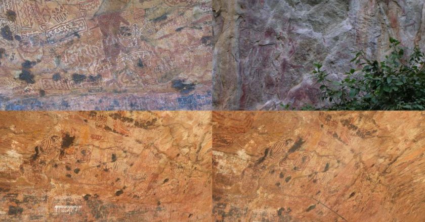 रायगढ़ : शैलचित्रों की दुर्लभ श्रृंखला का गढ़, शैल चित्रों के रूप में हजारों सालों में मानव सभ्यता के विकास की अमिट छाप है दर्ज