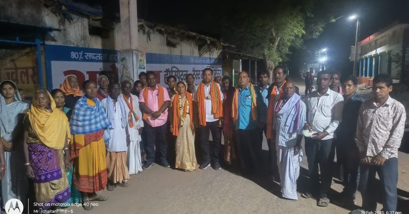 जिला पंचायत चुनाव : खरसिया-03 में ‘उगता सूरज’ की चमक से गूंज रहे ग्रामीण इलाके, सतबाई छोटेलाल पटेल को मिल रहा अपार जनसमर्थन