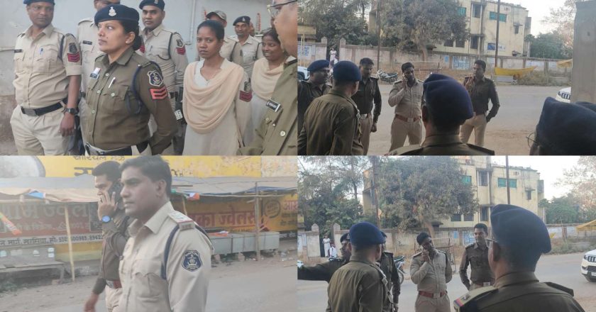 खरसिया में कानून व्यवस्था चाक-चौबंद : पुलिस का सख्त फ्लैग मार्च, अवैध गतिविधियों पर कड़ी नजर, शांतिपूर्ण व निष्पक्ष मतदान के लिए जनता को दिया सुरक्षा का आश्वासन