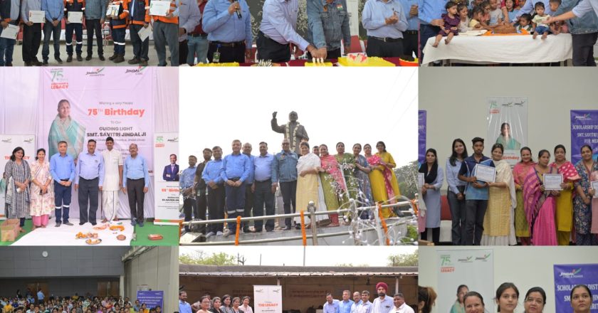 उत्साह के साथ मनाया गया श्रीमती सावित्री जिंदल का जन्मदिन