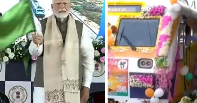 महज 10 रुपए में नवा रायपुर-अभनपुर के बीच सफर, PM मोदी ने की मेमू ट्रेन की शुरुआत