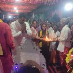 खरसिया विधायक उमेश पटेल ने लिया रामचंद्र जी का आशीर्वाद, ग्राम रजघटा में आयोजित अखंड नवधा रामायण में हुए शामिल