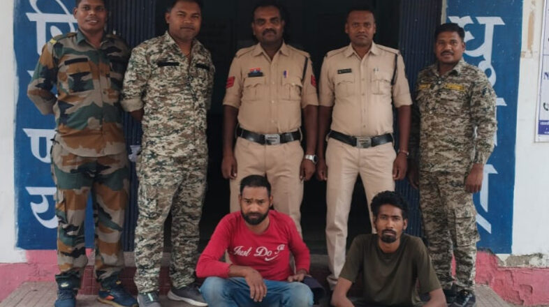रेलवे लाइन से तांबा तार चोरी : घरघोड़ा पुलिस ने दो नाबालिग समेत चार आरोपियों को पकड़ा, चोरी की संपत्ति बरामद