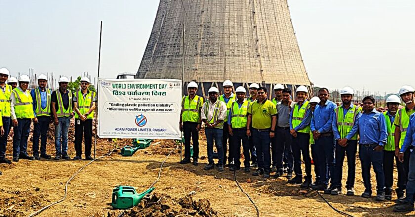 विश्व पर्यावरण दिवस पर अदाणी पॉवर रायगढ़ की हरित पहल : 80 हजार पौधारोपण का लक्ष्य