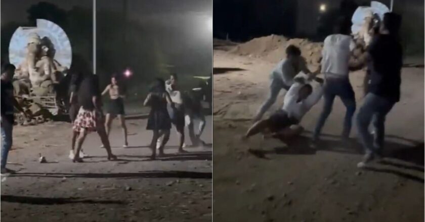 रायपुर में लड़के-लड़कियों के बीच देर रात ढिशूम-ढिशूम; जमकर बरसाए लात-घूंसे, की गाली-गलौज