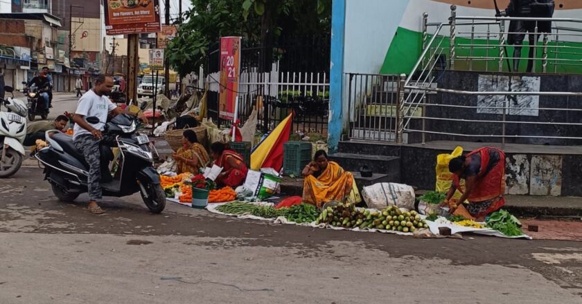 शहर में विकास का मॉडल लेने लगा मूर्त रूप सड़कों पर बिक रही साग सब्जी – नेता प्रतिपक्ष सलीम