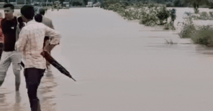 छत्तीसगढ़ में भारी बारिश; 3 जिलों का राज्य मुख्यालय से कटा सड़क संपर्क, रेड अलर्ट