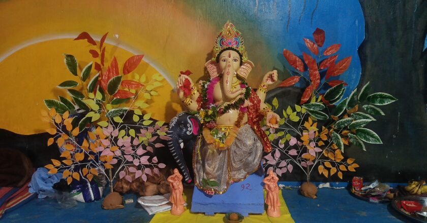 दर्रामुड़ा में गणेशोत्सव की धूम, गली-गली में गूंजे ‘गणपति बप्पा मोरया’ के जयकारे