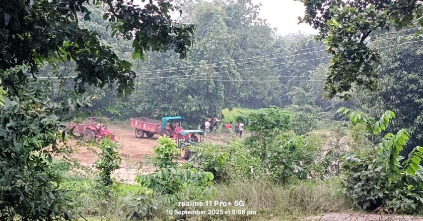 खरसिया में अवैध रेत कारोबार का बोलबाला, जिम्मेदारों की चुप्पी से ग्रामीण परेशान