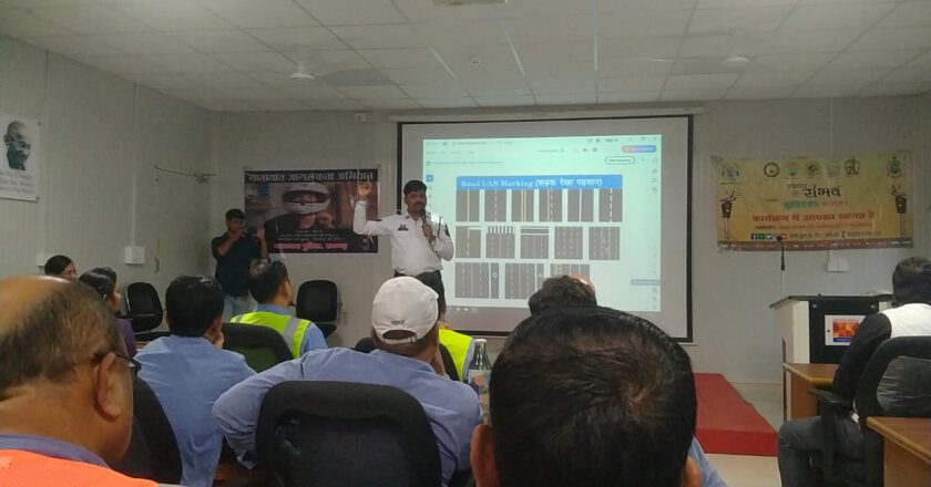 यातायात की पाठशाला : हिंडालको कोल माइंस में ट्रैफिक जागरूकता कार्यक्रम