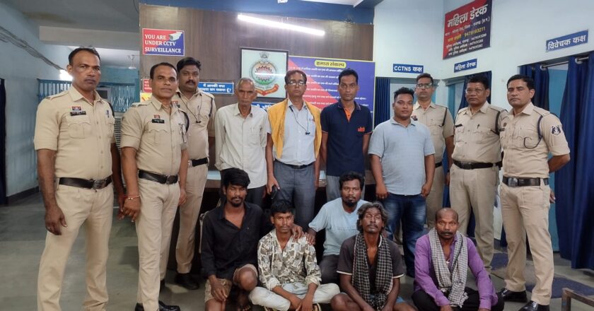 कोतरारोड़ पुलिस का वारंट तामिली विशेष अभियान, एक स्थायी वारंटी समेत 10 वारंटी गिरफ्तार