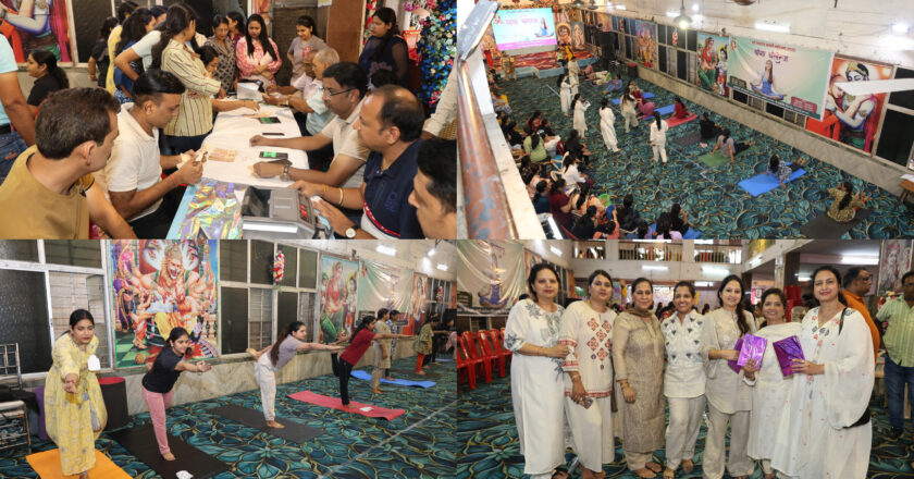 आरती थाल, श्याम प्रभु की माला व योगा चैलेंज सहित विविध प्रतियोगिता का शानदार आयोजन