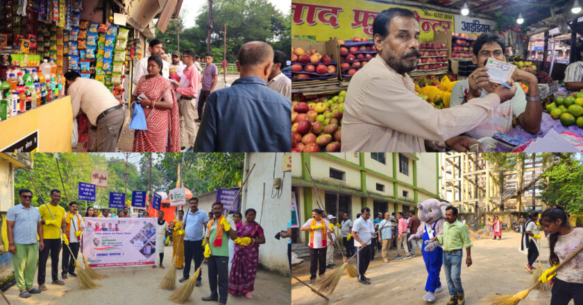 8 किलो सिंगल यूज प्लास्टिक जब्त, 10500 रुपए किया गया जुर्माना, 16 प्रकरण बनाए गए