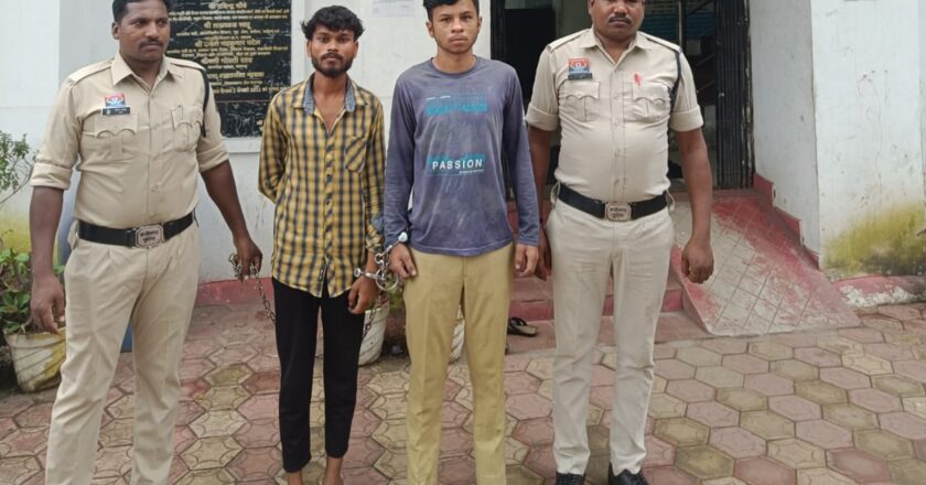 चोरी की नीयत से घर में घुसे दो बदमाश गिरफ्तार, कोतवाली पुलिस ने भेजा न्यायिक रिमांड पर