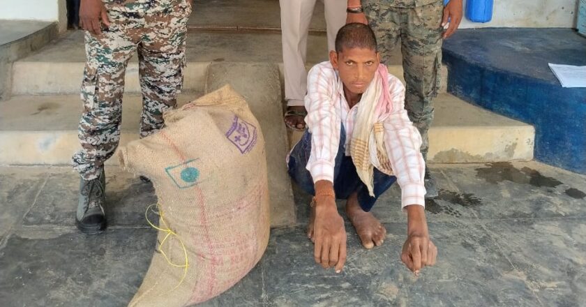 मिडिल स्कूल नगोई से चावल चोरी करने वाला आरोपी गिरफ्तार, जोबी पुलिस ने भेजा रिमांड