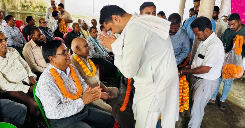 समाज निर्माण में शिक्षक की अहम भूमिका – उमेश पटेल