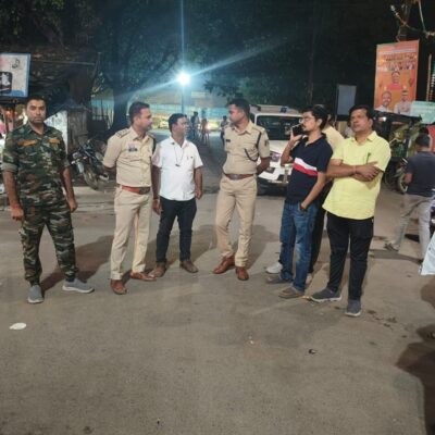 नागरिक सुरक्षा में जनसहभागिता : हेल्पिंग हैंड्स क्लब फाउंडेशन ने पुलिस के साथ मिलकर खरसिया स्टेशन चौक में लगाया हाई-टेक कैमरा