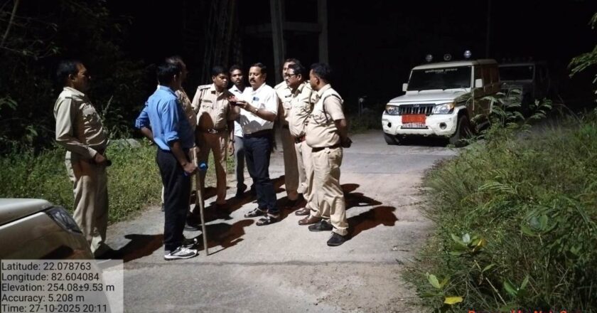 जांजगीर-चांपा जिले के मड़वा पावर प्लांट में तेंदुआ देखे जाने से हड़कंप, वन विभाग अलर्ट – आसपास के गांवों में मुनादी कर लोगों को सतर्क रहने की अपील