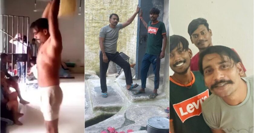 रायपुर जेल में विचाराधीन कैदी के कसरत करने का वीडियो वायरल, जेल प्रशासन ने लिया एक्शन