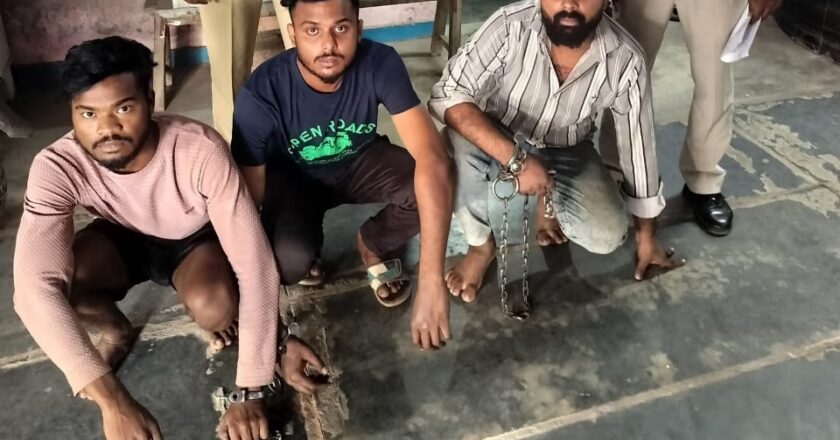 जूटमिल पुलिस की सख्त कार्रवाई : मारपीट-झगड़ा विवाद में तीन आदतन बदमाश गिरफ्तार, गैरजमानती धाराओं में भेजे गए जेल