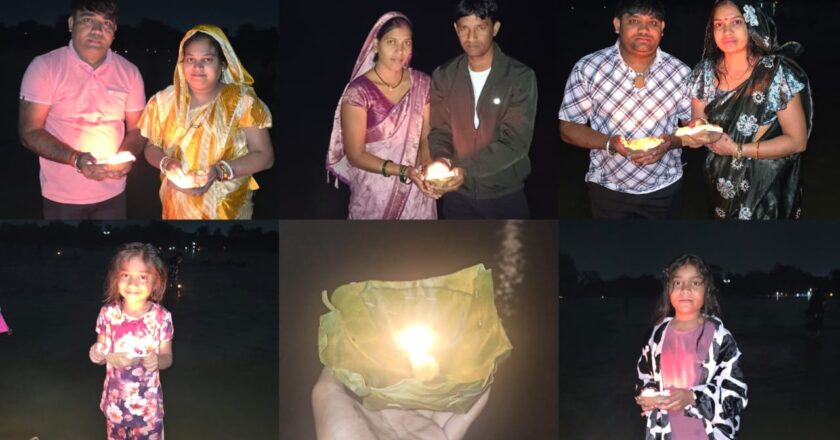 खरसिया के दर्रामुड़ा में कार्तिक पूर्णिमा पर श्रद्धालुओं ने किया दीपदान, मांड नदी तट भक्तिमय वातावरण से हुआ सराबोर