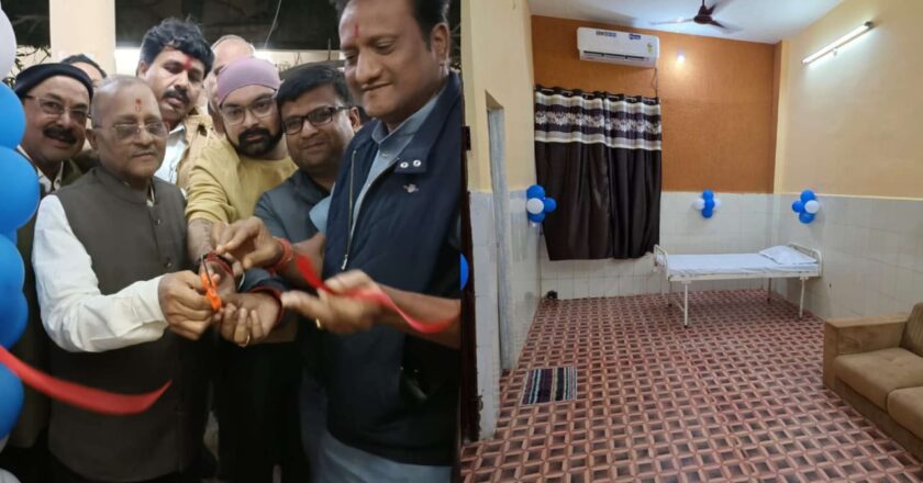 रोटरी क्लब अध्यक्ष विन्नी सलूजा के सहयोग से पेइंग वार्ड का हुआ शुभारंभ