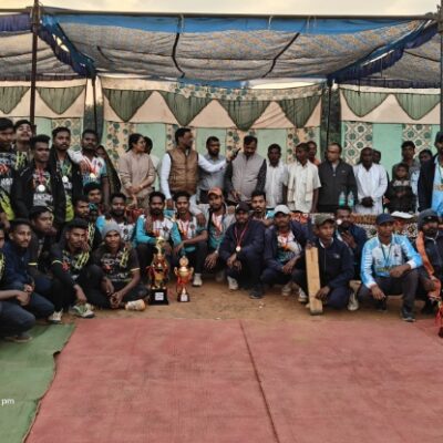 डोकरबुडा प्रीमियर लीग 2025 का भव्य समापन : ननसिया बनी चैंपियन, वाई सी सी नहरपाली उपविजेता