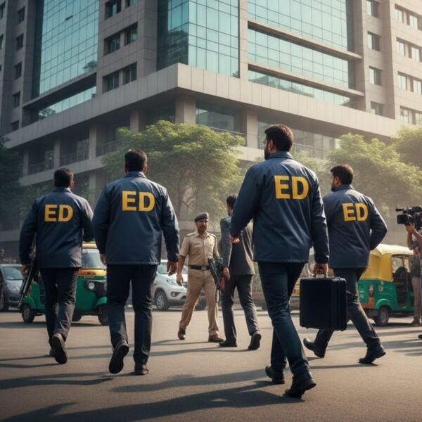 छत्तीसगढ़ में 9 जगहों पर ED की छापेमारी, भारतमाला प्रोजेक्ट जमीन घोटाले में ऐक्शन