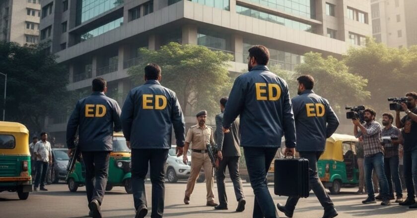 छत्तीसगढ़ में 9 जगहों पर ED की छापेमारी, भारतमाला प्रोजेक्ट जमीन घोटाले में ऐक्शन