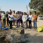 दर्रामुड़ा की बरसों पुरानी मांग हुई पूरी : सारडा एनर्जी के सहयोग से स्वागत गेट का निर्माण शुरू, ग्रामीणों में उत्साह