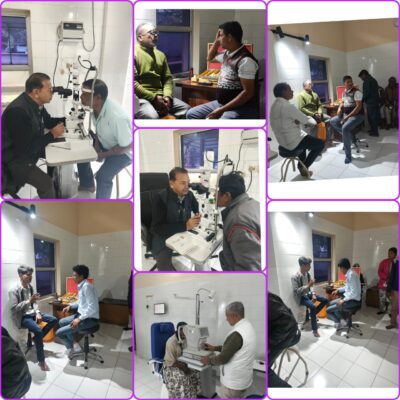 4 जनवरी को बनोरा में आयोजित नेत्र शिविर में मिला 131 मरीजों को लाभ