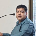 प्रेस कांग्रेस के बैनर में गांधी की तस्वीर को नहीं मिला स्थान :- विकास केडिया