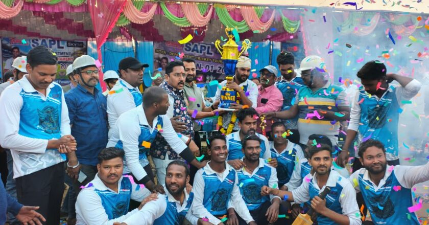 स्काई एलॉयज़ एंड पावर लिमिटेड में अंतर-विभागीय क्रिकेट टूर्नामेंट का भव्य और सफल आयोजन