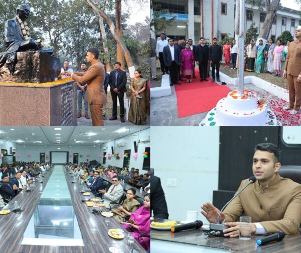 26 जनवरी गणतंत्र दिवस : कलेक्टर ने फहराया तिरंगा,अधिकारी-कर्मचारियों को दी गणतंत्र दिवस की शुभकामनाएं