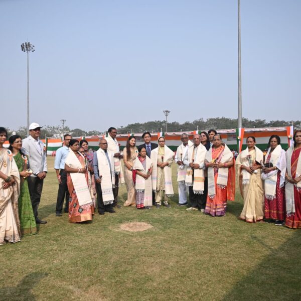 एनटीपीसी लारा में देश भक्ति एवं हर्षोल्लास के साथ मनाया गया देश के 77वें गणतंत्र दिवस