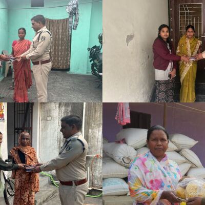 गणतंत्र दिवस की पूर्व संध्या पर शहीद परिवारों से पुलिस की आत्मीय भेंट