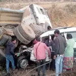बलौदाबाजार में स्कॉर्पियो-ट्रेलर की टक्कर, 6 घायल, 2 गंभीर