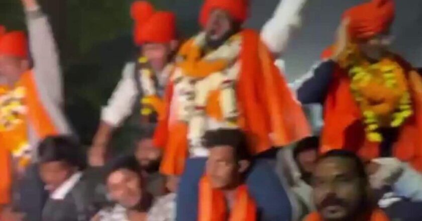 रायपुर में क्रिसमस पर तोड़फोड़ करने वाले आरोपियों को मिली जमानत, जेल से आने पर नायकों जैसा हुआ स्वागत