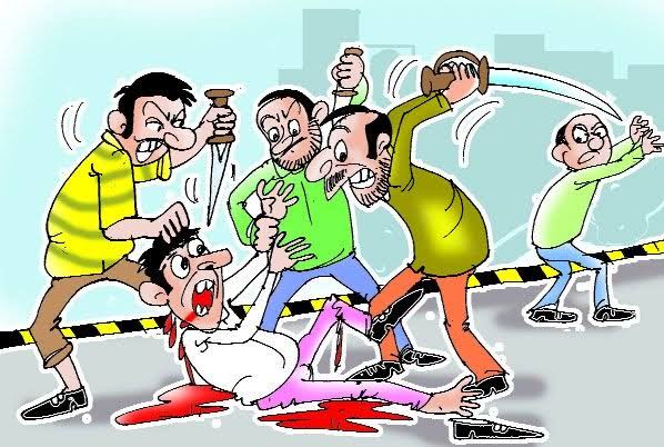 खरसिया के कुर्रूभांठा में सड़क पर पानी छिड़काव को लेकर विवाद, दो पक्षों में जमकर मारपीट