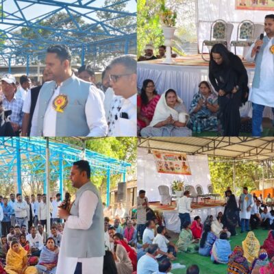 कलमी में ‘मनरेगा बचाओ संग्राम’ : मजदूरों के हक के लिए गरजे उमेश पटेल, जिला स्तरीय जन चौपाल में कांग्रेस ने फूंका आंदोलन का बिगुल