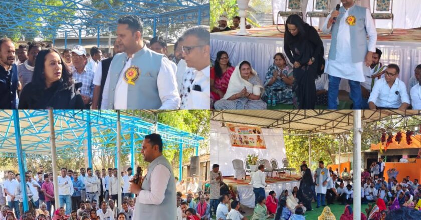 कलमी में ‘मनरेगा बचाओ संग्राम’ : मजदूरों के हक के लिए गरजे उमेश पटेल, जिला स्तरीय जन चौपाल में कांग्रेस ने फूंका आंदोलन का बिगुल