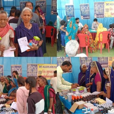 सेंद्रीपाली में निःशुल्क स्वास्थ्य शिविर एवं दवा वितरण कैंप का आयोजन